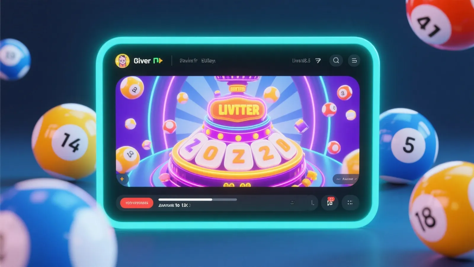 六合彩开奖直播间视觉示意图